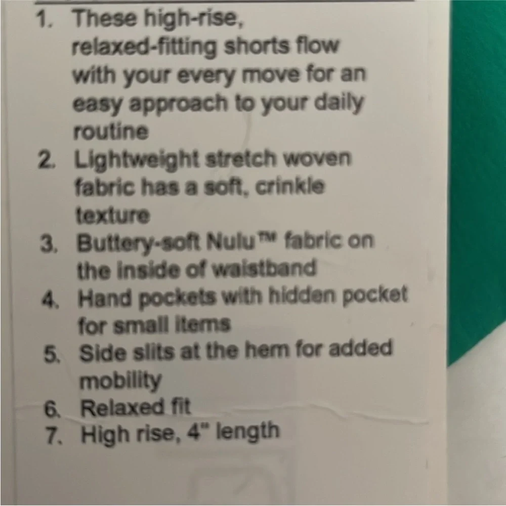 Lululemon Athletica Vibrant Green Athletic Shorts - Picture 3 of 3